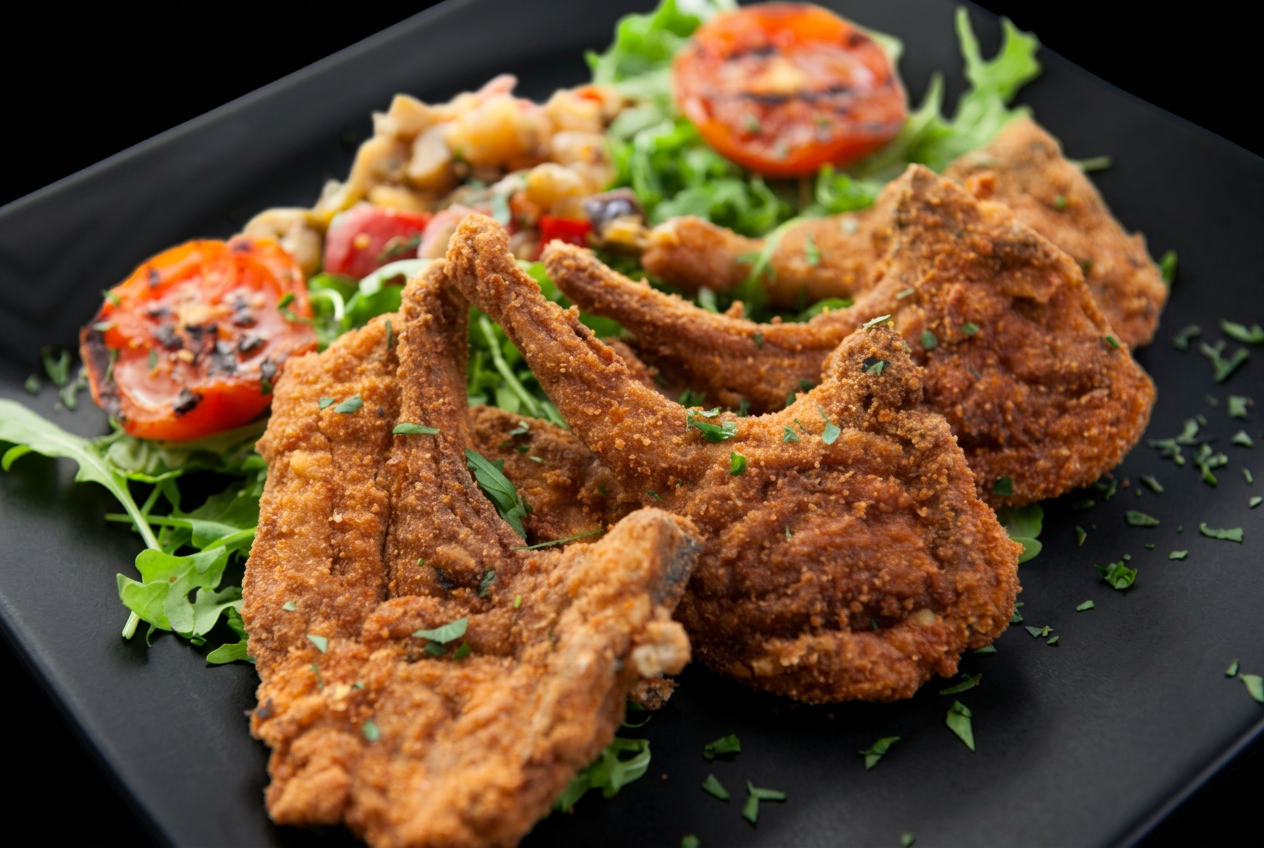 Touché Famous Fried Lamb Chops